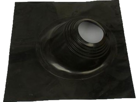 Картинка для Дымоход Мастер-флеш RES №2 (203-280мм) силикон угловой  черный
